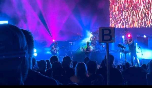 The Dell Music Center, section: F, row: F, seat: 6