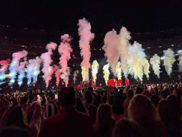 Gillette Stadium, section: A13, row: 14, seat: 29