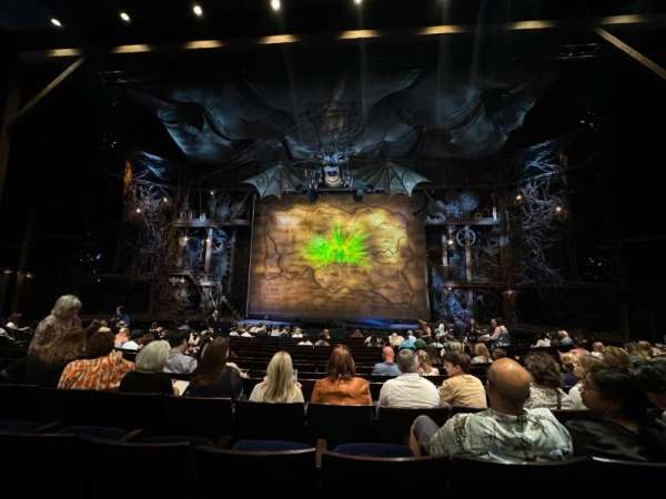 Gershwin Theatre, section: Orchestra C, row: M, seat: 113