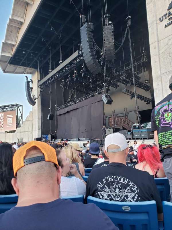 Utah First Credit Union Amphitheatre, section: 201, row: E, seat: 10