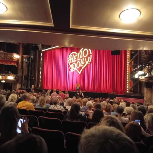 The London Palladium, section: Stalls, row: R, seat: 3