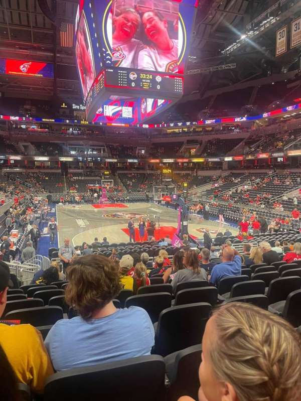 Gainbridge Fieldhouse, section: 1, row: 14, seat: 13