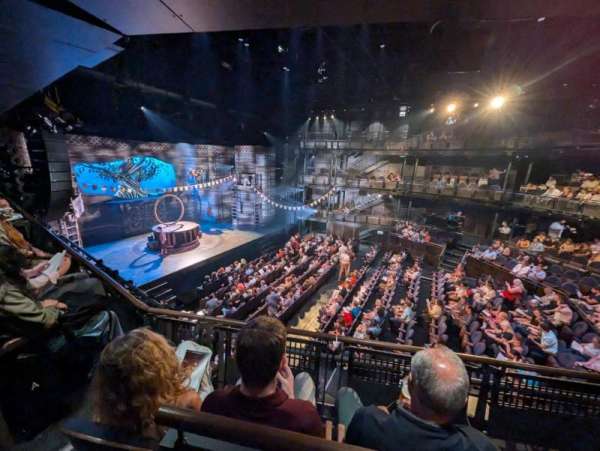 The Yard at Chicago Shakespeare, section: Middle Gallery, row: B, seat: 19