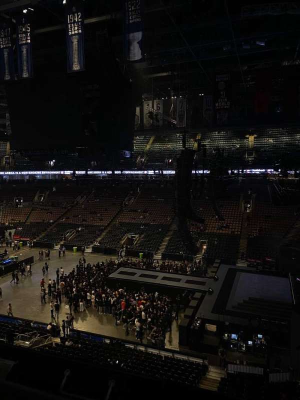 Scotiabank Arena, section: 319, row: 1, seat: 20