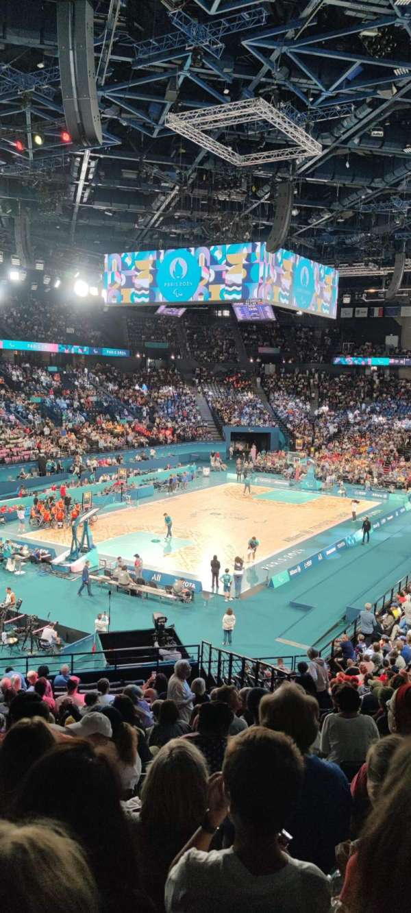 Accor Arena, section: Gradin M, row: 3, seat: 1