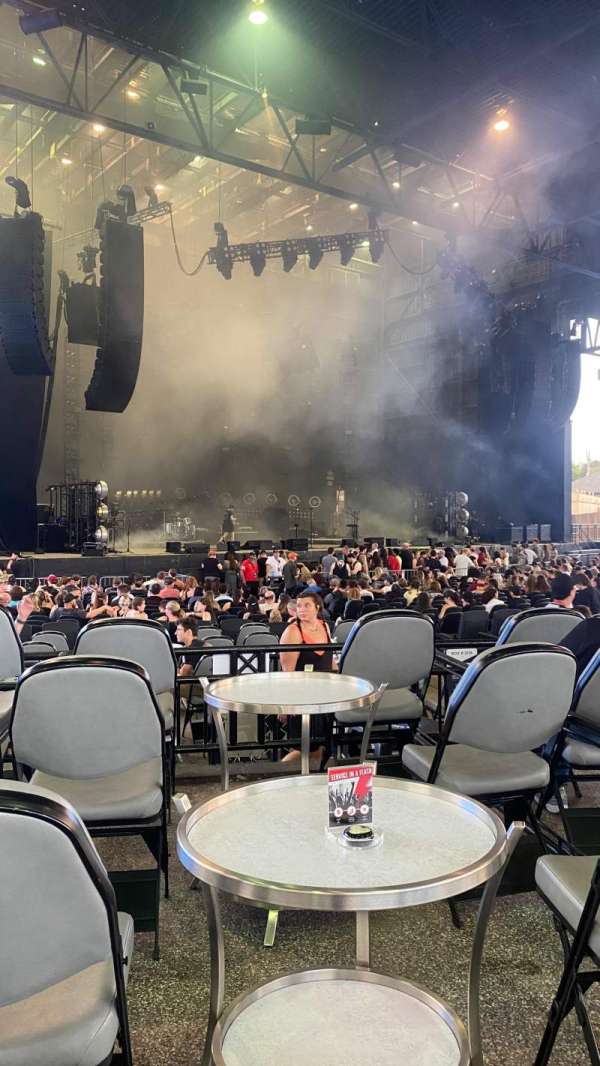 The Pavilion at Star Lake, section: 8, row: E, seat: 12