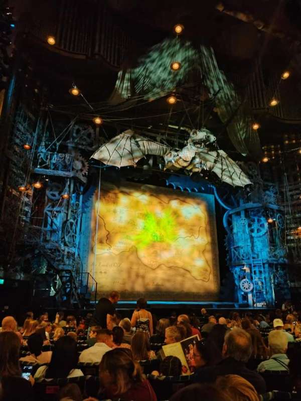 Apollo Victoria Theatre, section: Stalls, row: P, seat: 38
