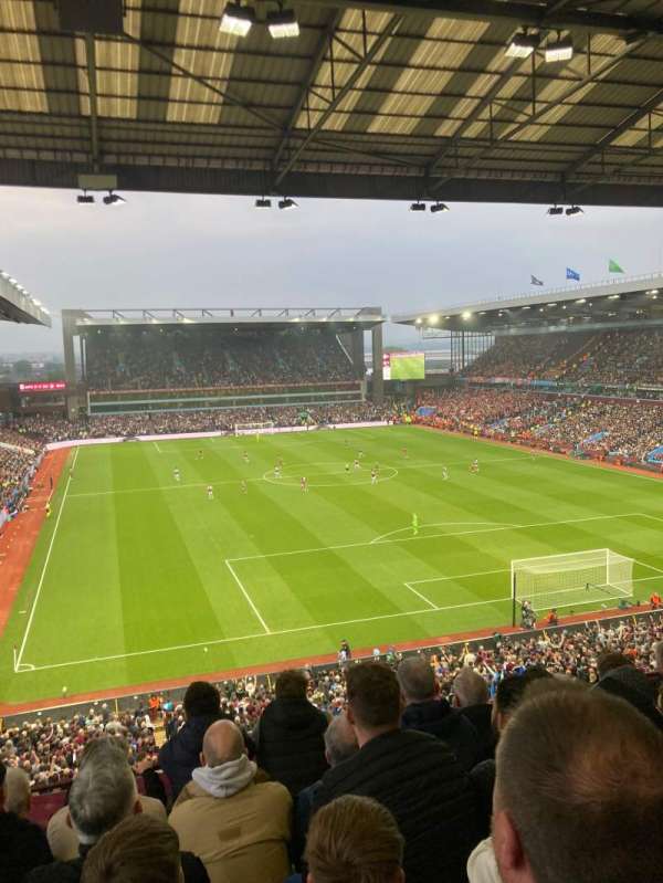 Villa Park, section: K6, row: 6, seat: 187