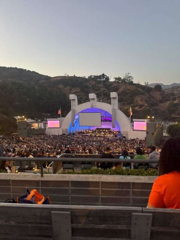 Hollywood Bowl, section: L1, row: 3, seat: 15