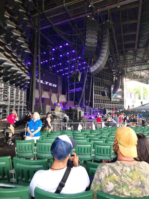 Pine Knob Music Theatre, section: LT3, row: O, seat: 33
