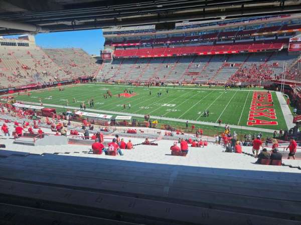 Memorial Stadium, Lincoln, section: 22, row: 41, seat: 9