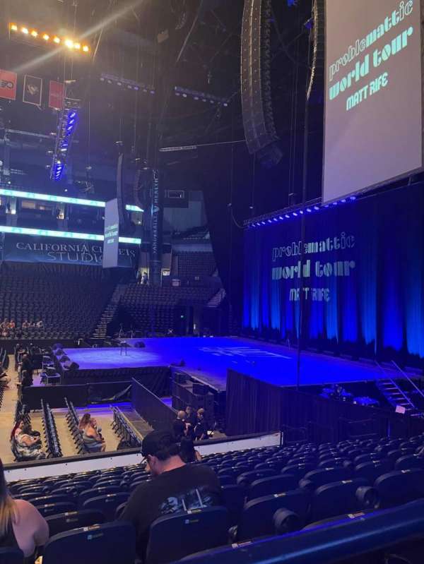 Bridgestone Arena, section: 107, row: A, seat: 20