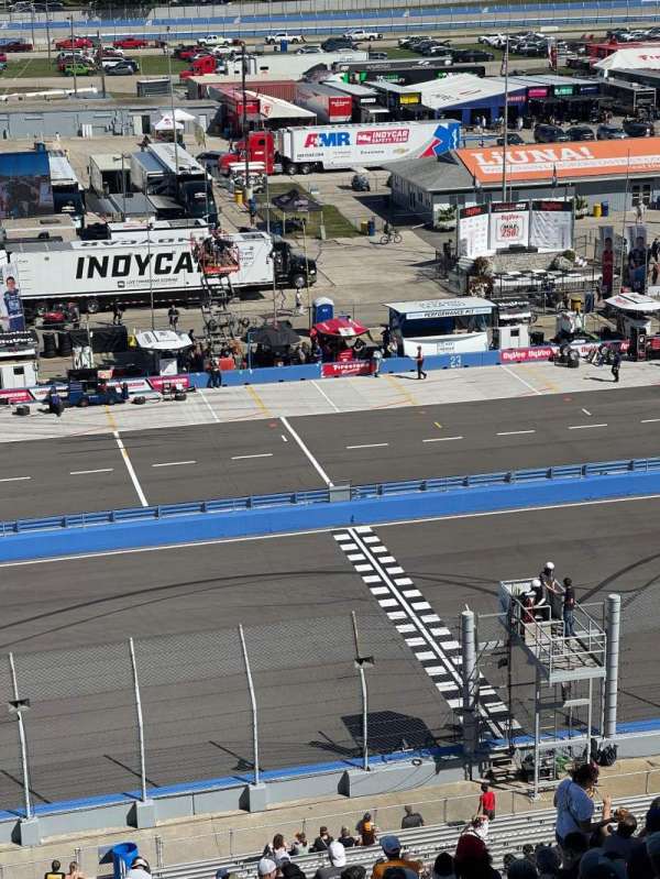 Milwaukee Mile, section: 410, row: 40, seat: 23
