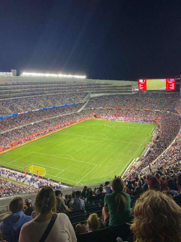 Soldier Field, section: 446, row: 27, seat: 4