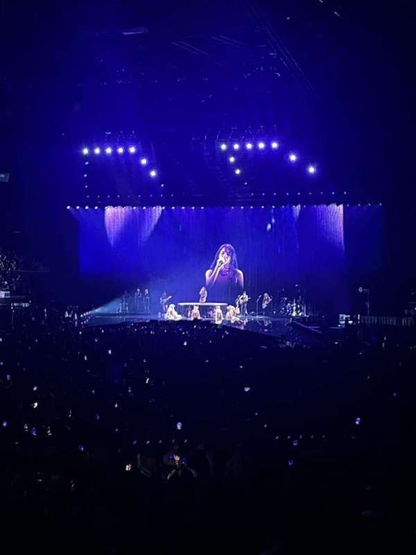 Kia Forum, section: 104, row: 3