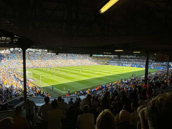 Elland Road, section: F23, row: R, seat: 32