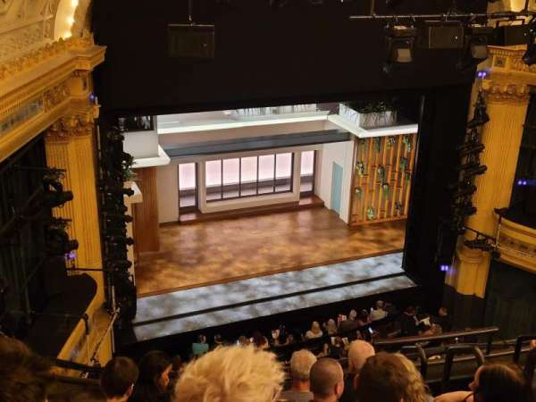 Hudson Theatre, section: Balcony L, row: F, seat: 5