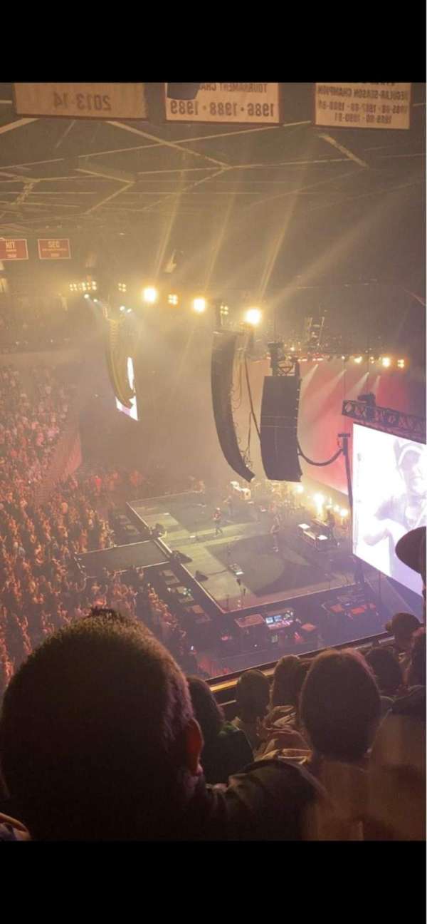Colonial Life Arena, section: 221, row: 5, seat: 10