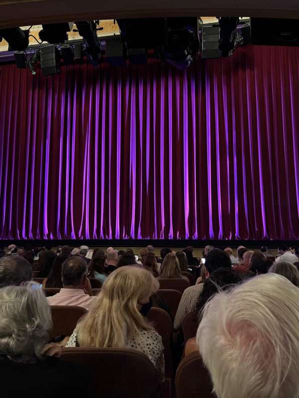 Music Box Theatre, section: Orchestra C, row: M, seat: 102