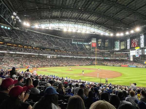 Chase Field, section: 114, row: 31, seat: 13