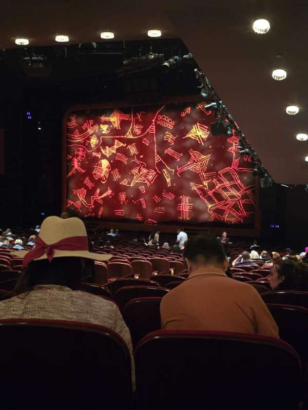 Minskoff Theatre, section: Orchestra R, row: Yy, seat: 10