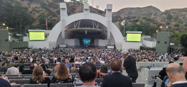 Hollywood Bowl, section: H, row: 11, seat: 103