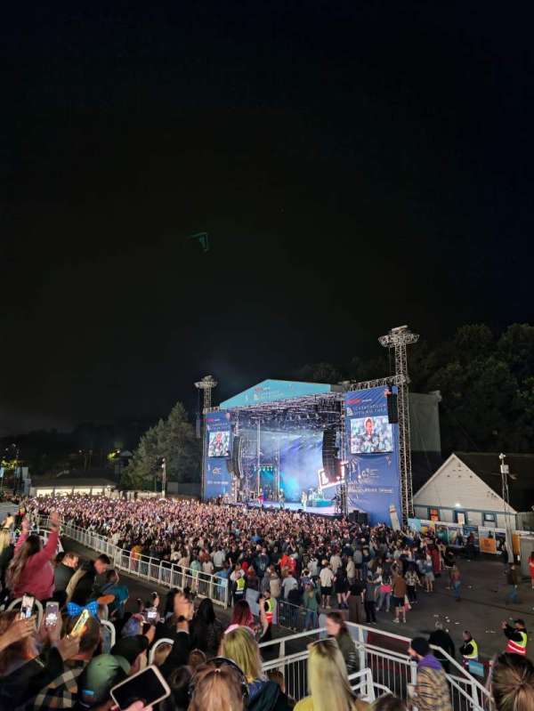 Scarborough Open Air Theatre, section: Green, row: G, seat: 5