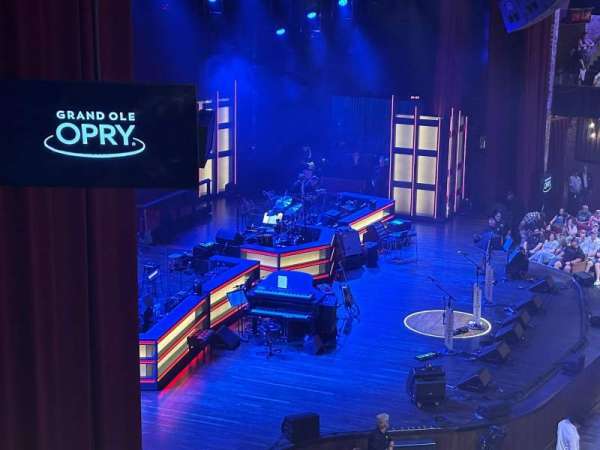 Grand Ole Opry House, section: 24, row: D, seat: 9