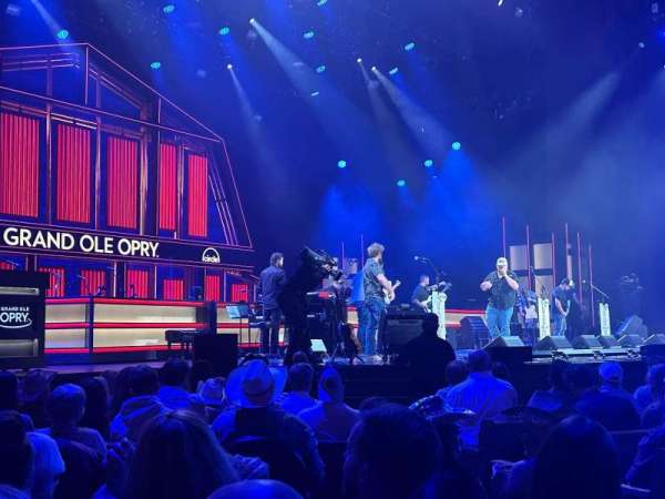 Grand Ole Opry House, section: 7, row: E, seat: 6
