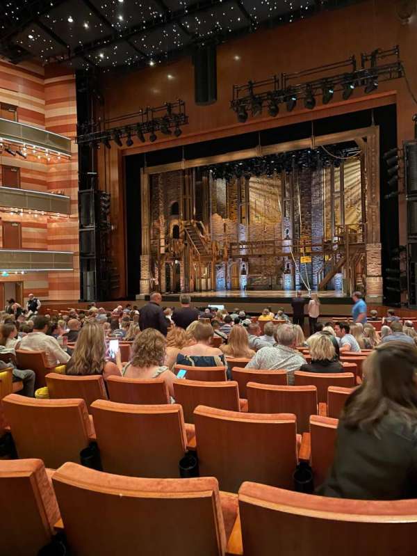 Eccles Theater, section: Orchestra R, row: T, seat: 11
