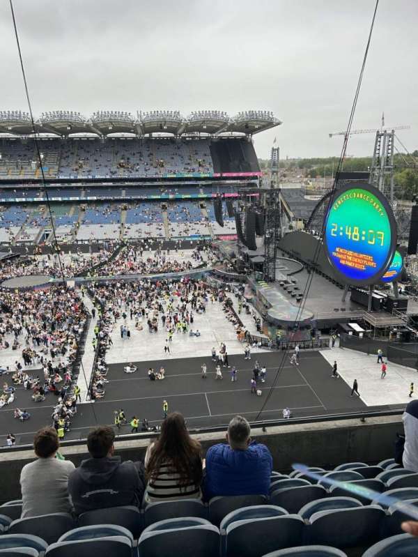 Croke Park, section: 703, row: F, seat: 23