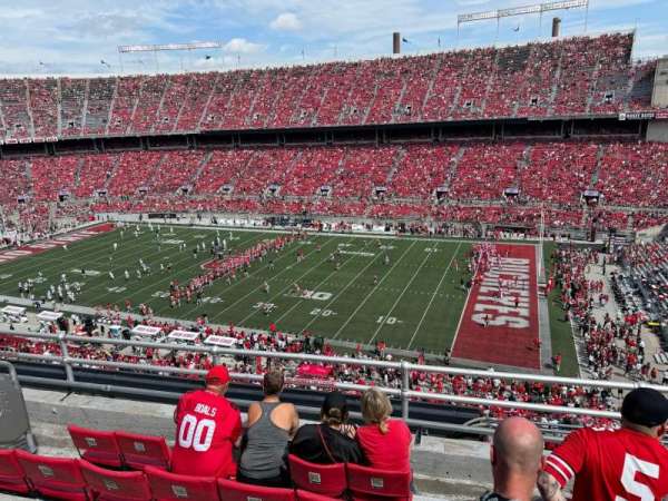 Ohio Stadium, section: 27C, row: 5, seat: 7