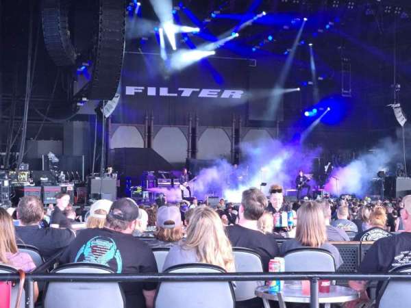 Hollywood Casino Amphitheatre, section: 203, row: BB, seat: 14