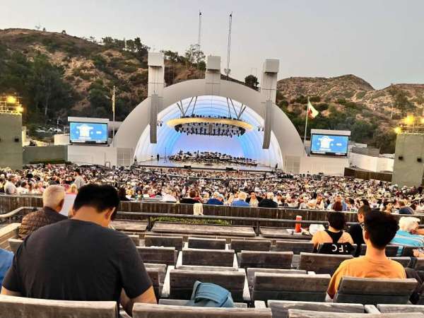 Hollywood Bowl, section: H, row: 6, seat: 109