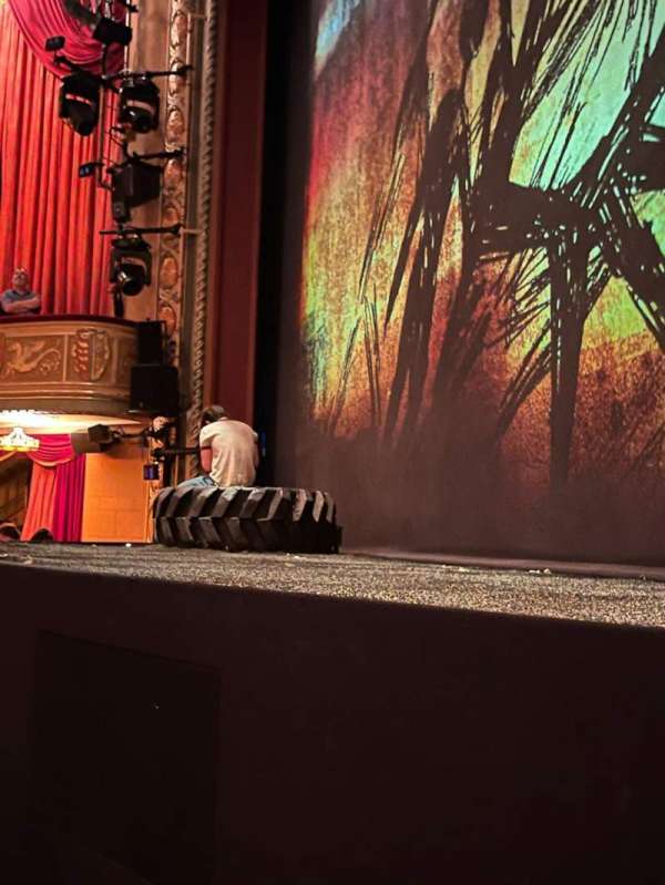 Bernard B. Jacobs Theatre, section: Orchestra R, row: A, seat: 2-4