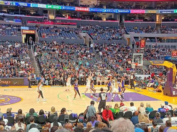Crypto.com Arena, section: 111, row: 12, seat: 8