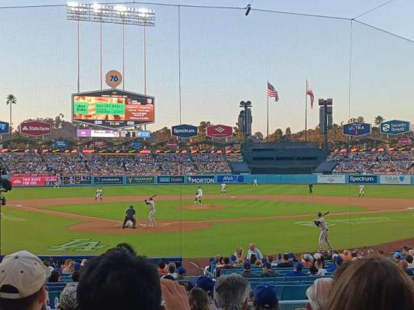 Dodger Stadium, section: 4FD, row: N, seat: 9