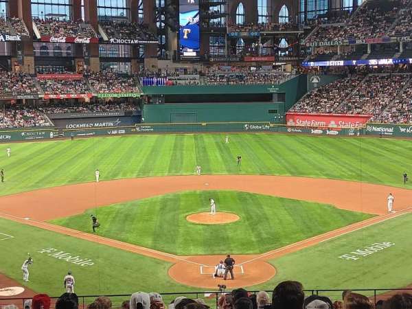 Globe Life Field, section: 114, row: 14, seat: 6