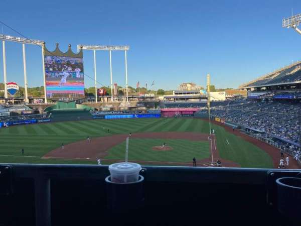 Kauffman Stadium, section: 311, row: A, seat: 3