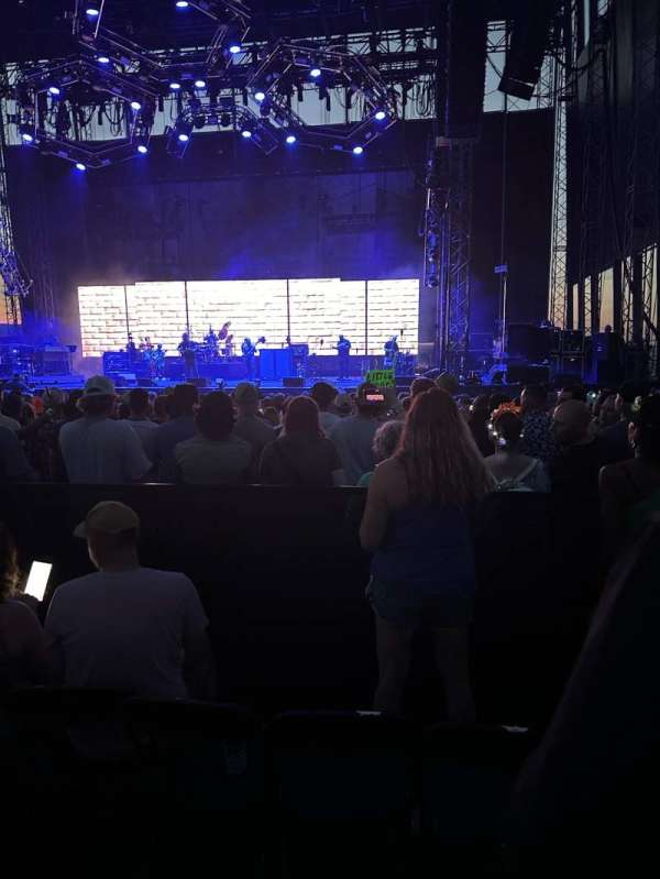 Gorge Amphitheatre, section: 101, row: 19, seat: 54