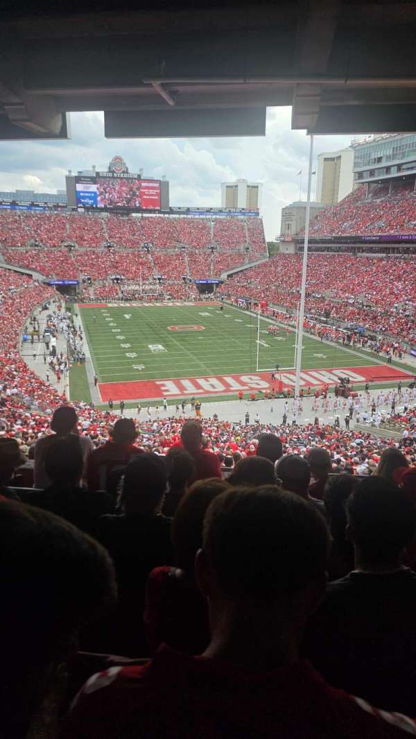Ohio Stadium, section: 4B, row: 6, seat: 3