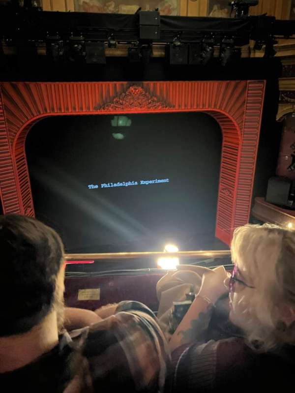 Phoenix Theatre, section: Grand circle, row: B, seat: 18