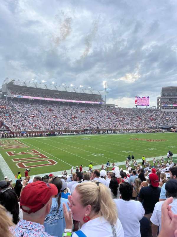 Vaught-Hemingway Stadium, section: J, row: 22, seat: 21