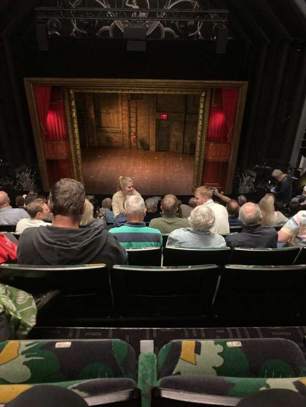 Trafalgar Theatre, section: Dress Circle, row: J, seat: 8