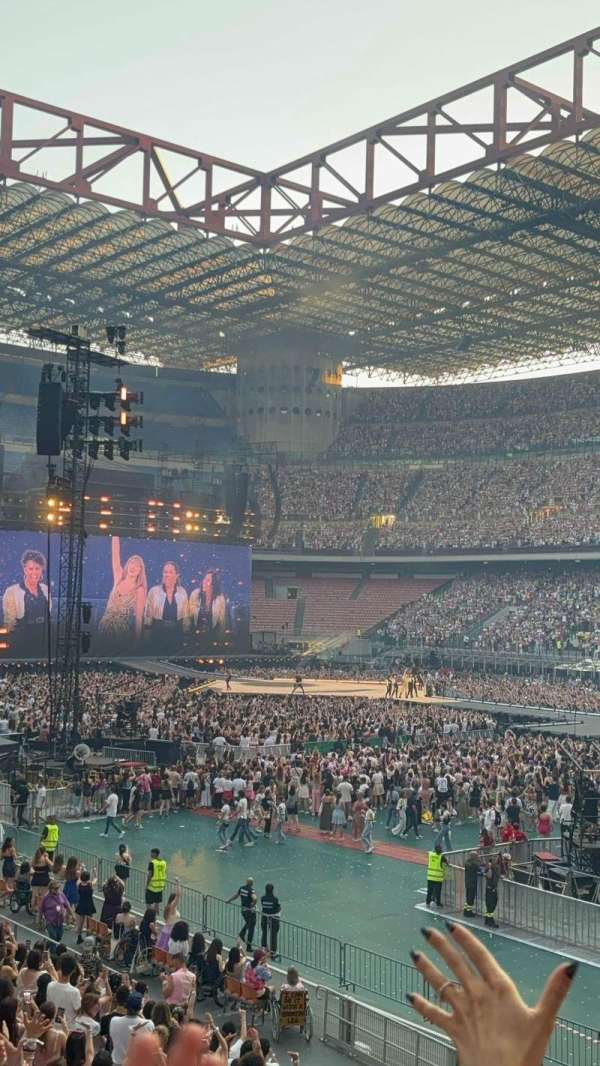 San Siro, section: 151, row: 16, seat: 17
