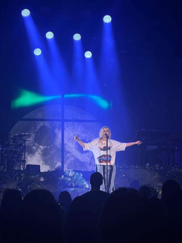 Ryman Auditorium, section: MF-5, row: H, seat: 4