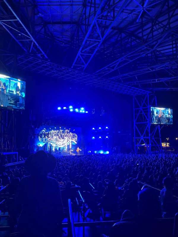 Ameris Bank Amphitheatre, section: 105, row: D, seat: 14