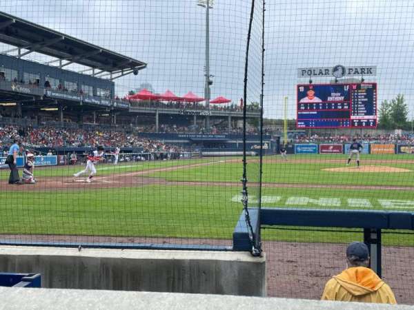 Polar Park, section: 12, row: 4, seat: 1