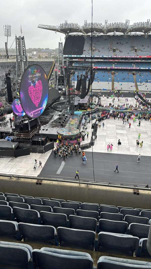 Croke Park, section: 734, row: H, seat: 17