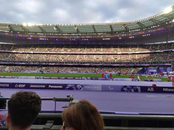 Stade de france, section: U8, row: 2, seat: 4